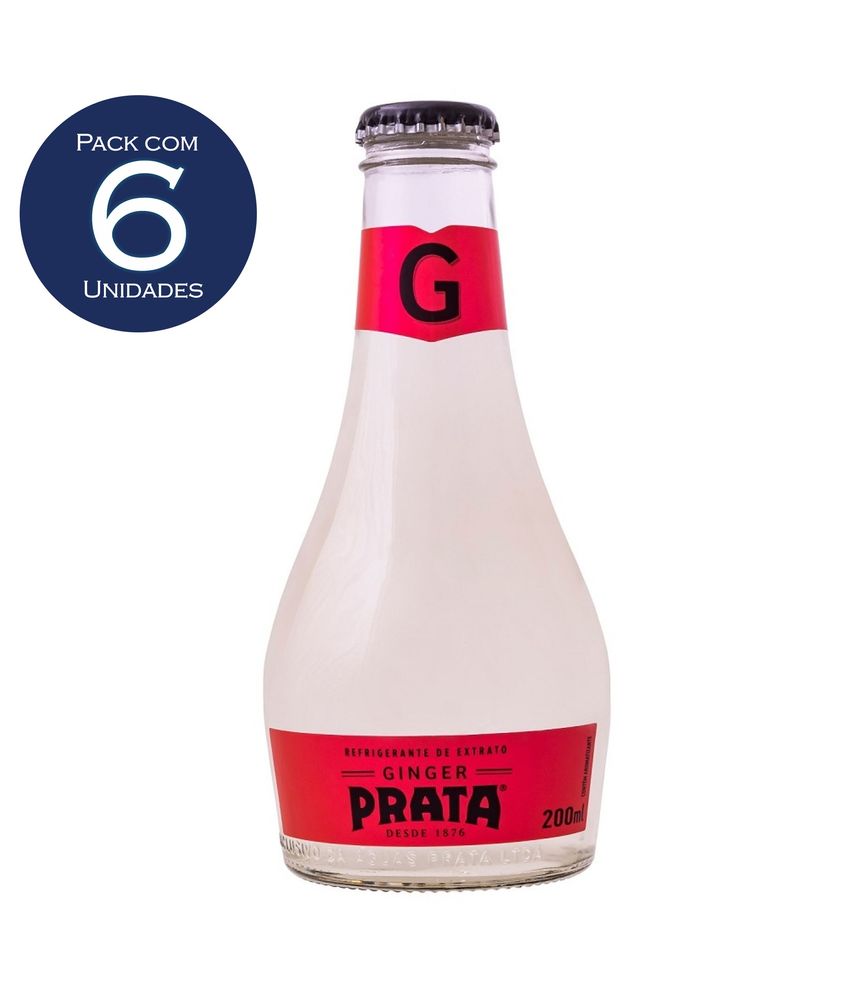 GINGER PRATA VIDRO 200ml